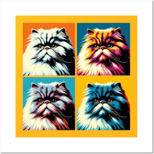 Persian Cat Pop Art - Cat Lovers Posters and Art